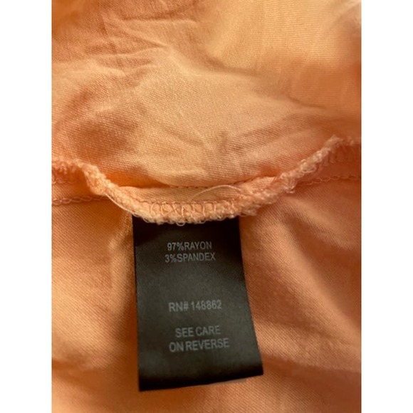 Torrid Size 14 Sleeveless Summer Hi-Lo Dress in Peach Pink - Picture 5 of 5